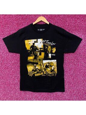 All Time Low "Wake Up, Sunshine" Pop-Punk Band T-Shirt Medium